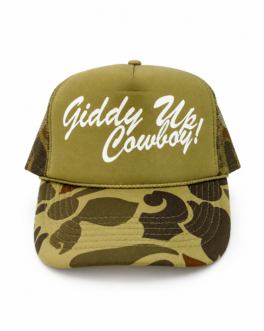 Giddy Up Cowboy Trucker