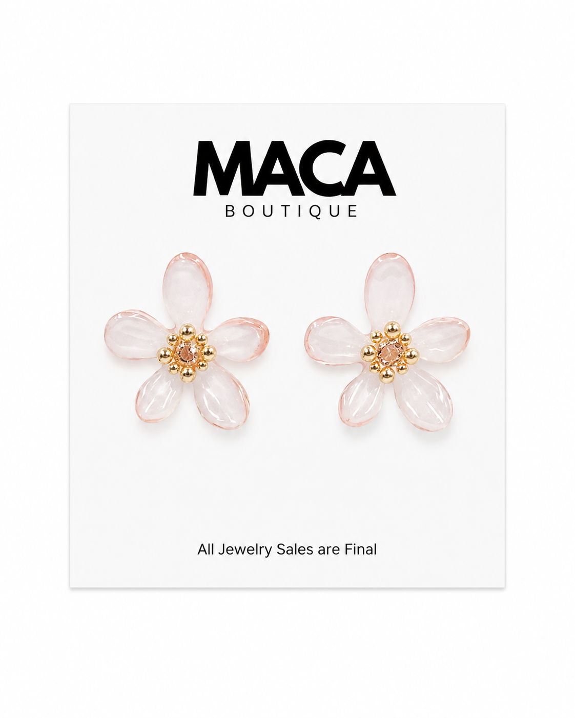 Flower Stud Earrings