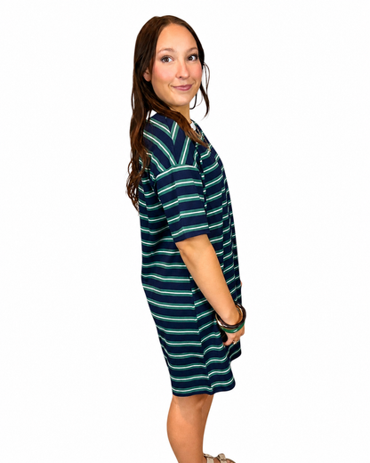 Varsity Polo Dress