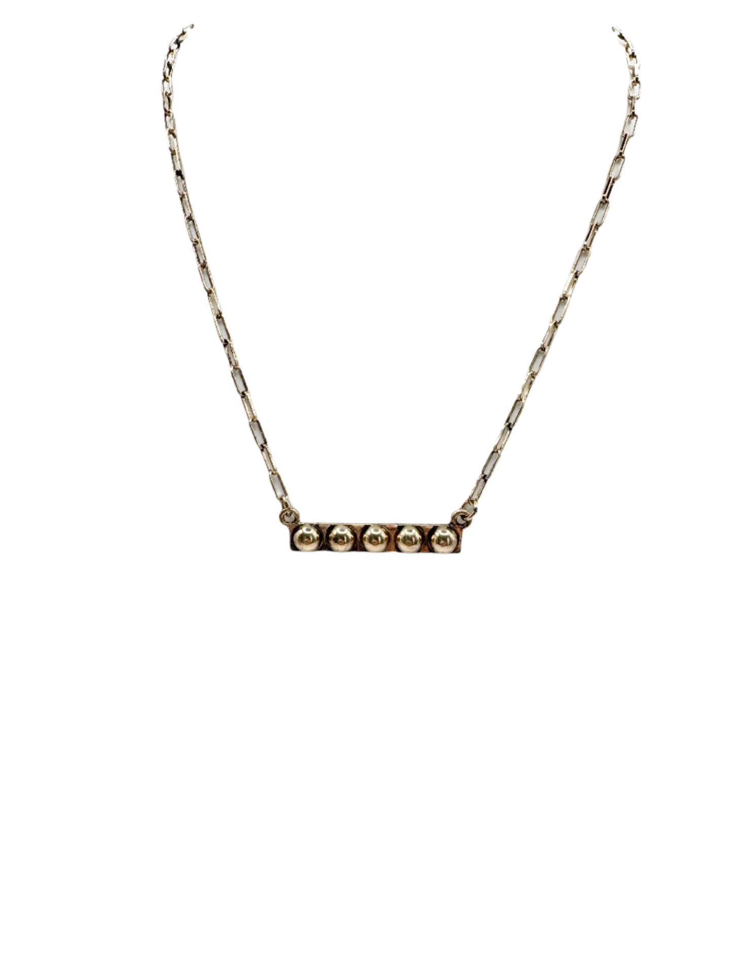 Western bar necklace