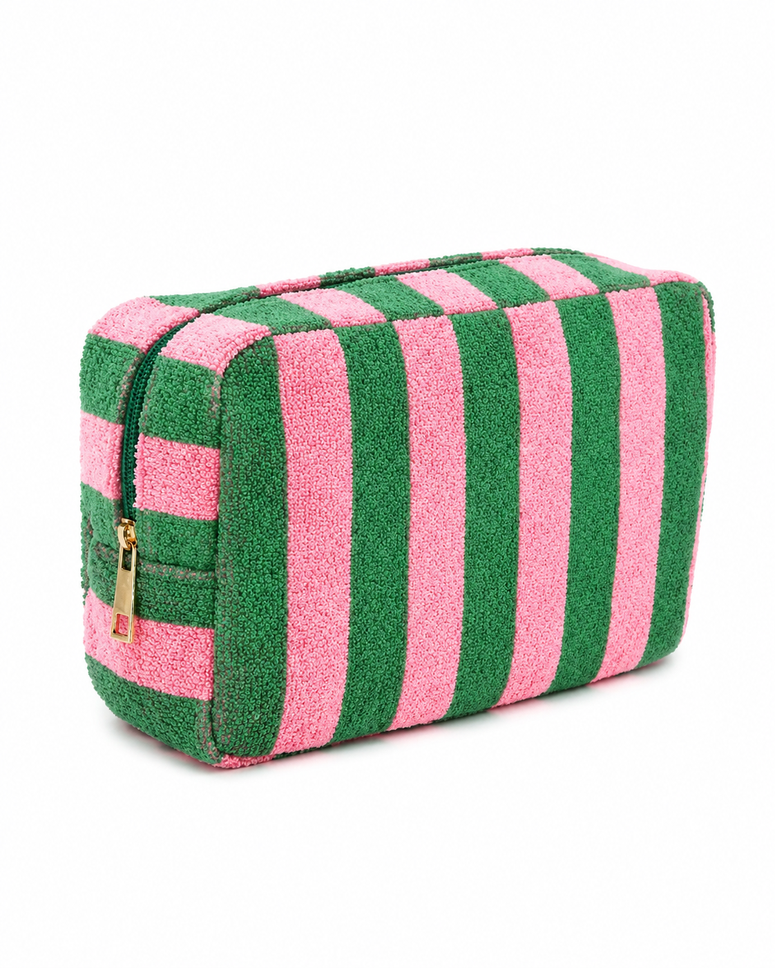 Striped Terry Pouch