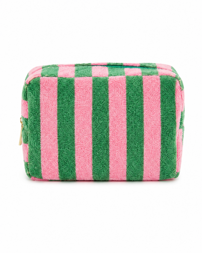 Striped Terry Pouch