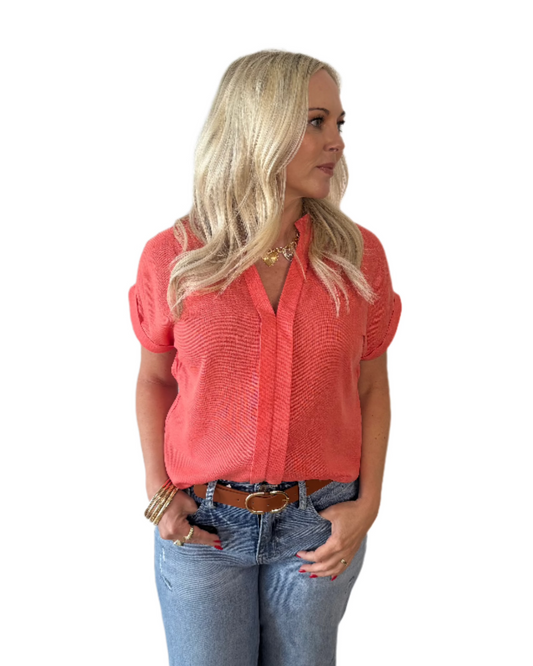 Power Hour Top - Orange