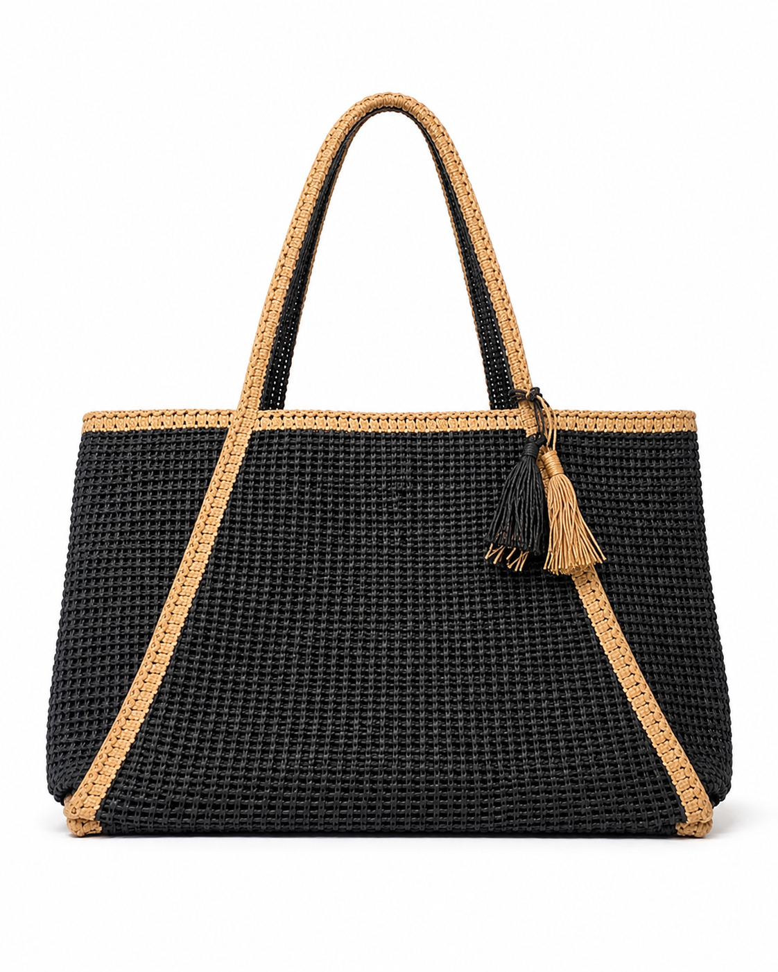 The Coastal Contrast Tote