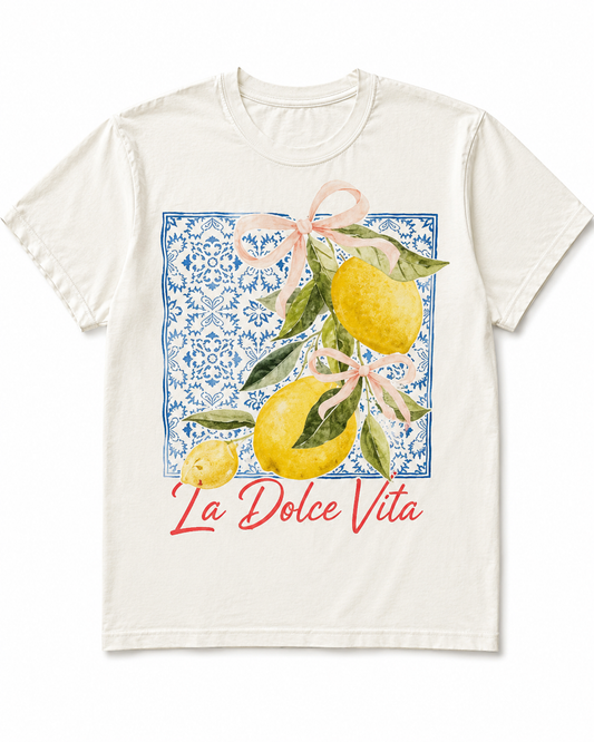 La Dolce Vita Lemon Tee