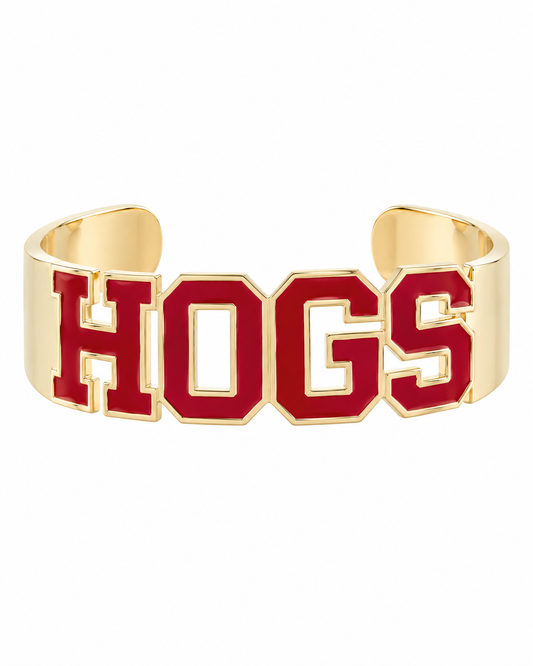 Arkansas Razorbacks Varsity Outline Cuff