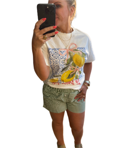 La Dolce Vita Lemon Tee