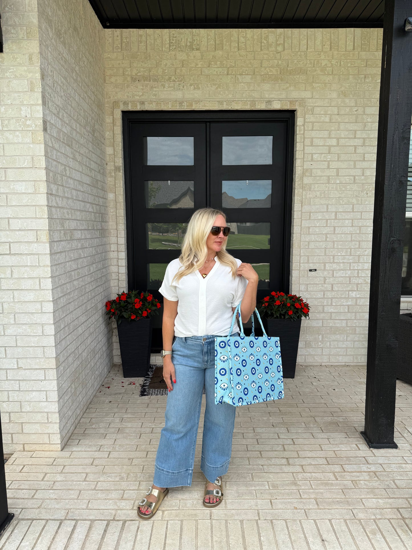 The Blake Essential Blouse - White