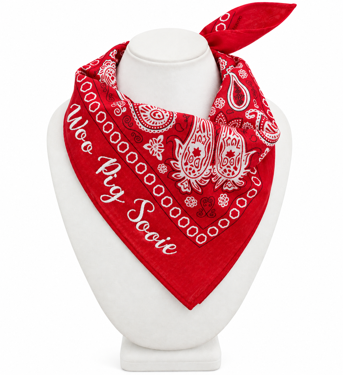 Woo Pig Sooie Embroidered Bandana