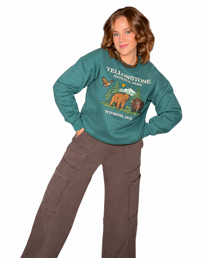 Going Wild Yellowstone Sweatshirt