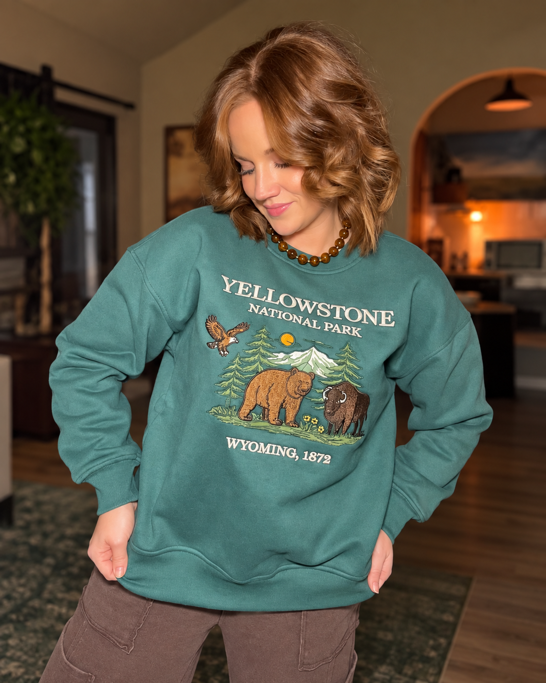 Going Wild Yellowstone Sweatshirt