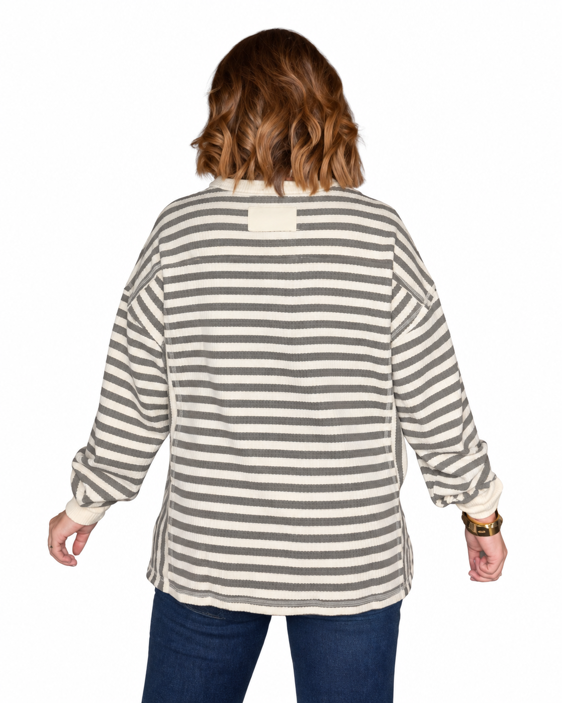 Ellis Stripe Waffle Knit