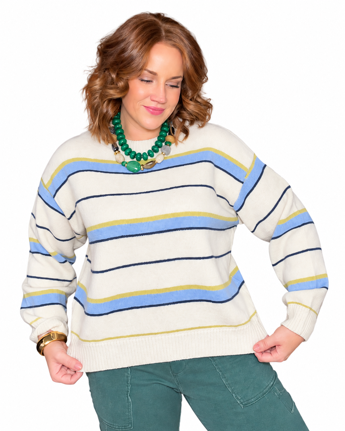 Bright Side Stripe Sweater