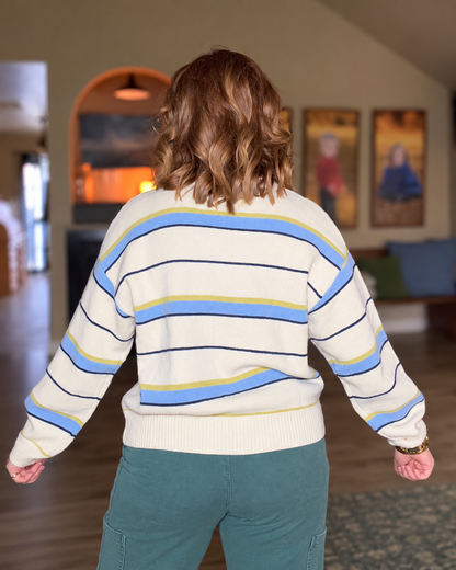 Bright Side Stripe Sweater