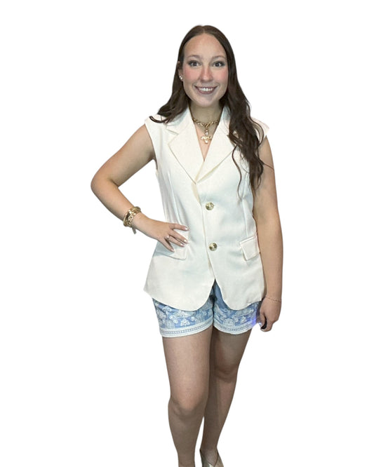 Polished Layer Vest