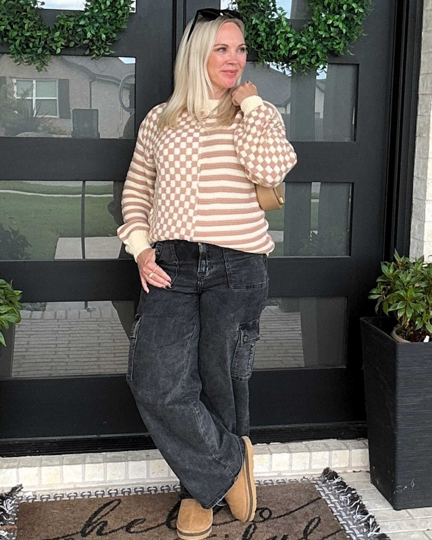 Harvest Check Sweater