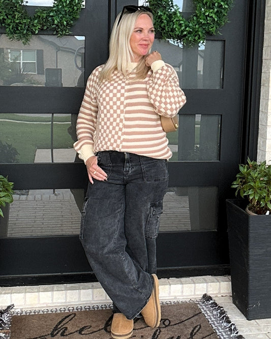 Harvest Check Sweater