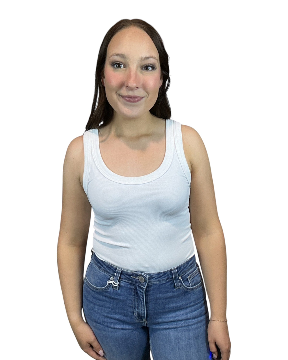Everyday Reversible Tank - White