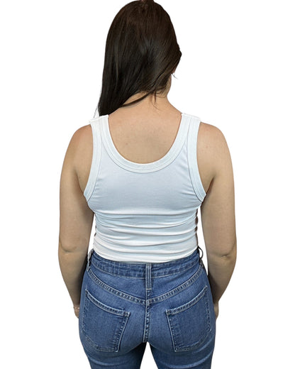 Everyday Reversible Tank - White
