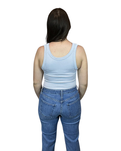 Everyday Reversible Tank - Light Gray
