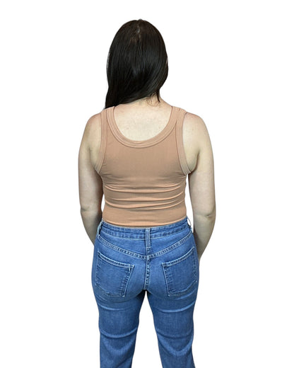 Everyday Reversible Tank - Mocha