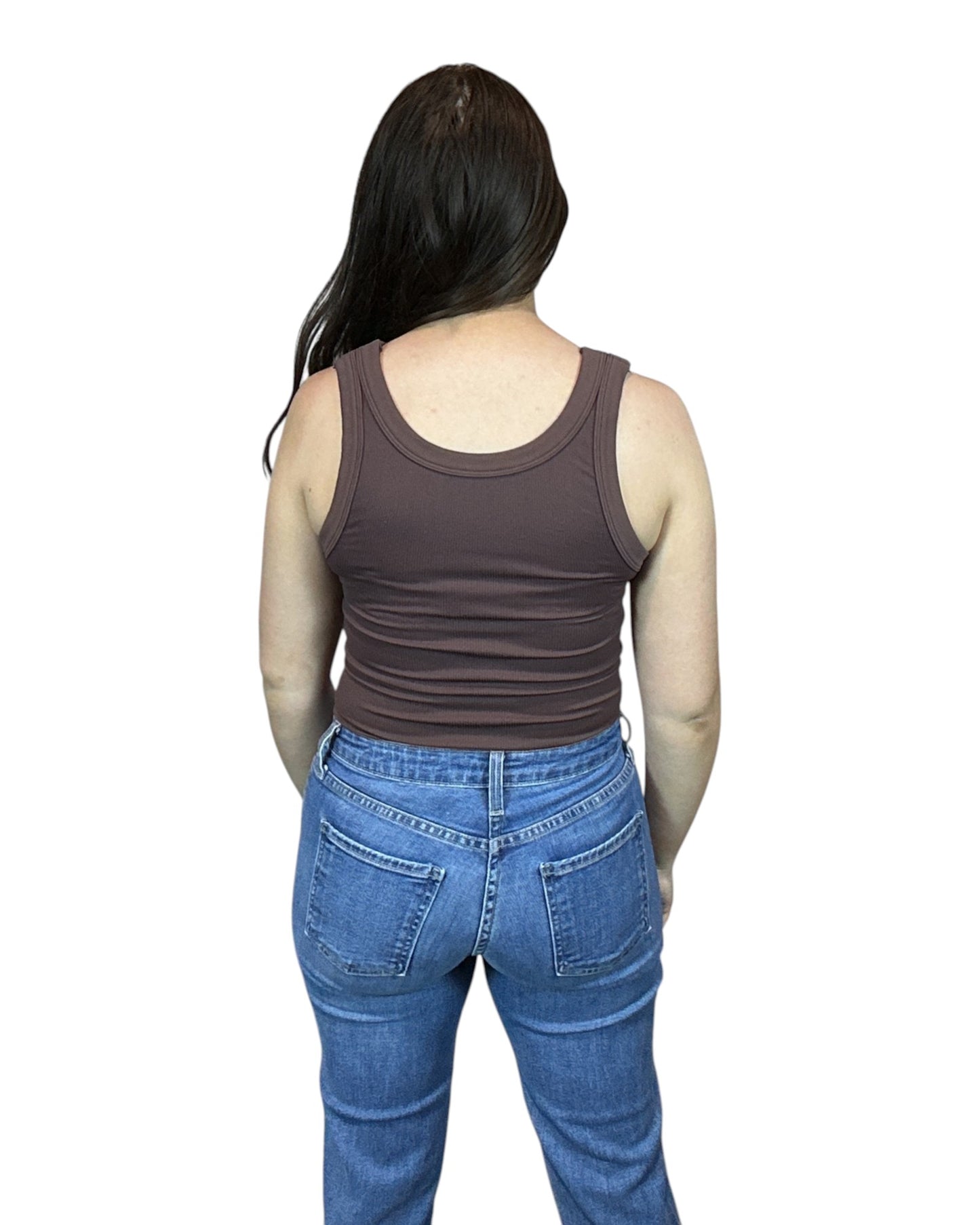 Everyday Reversible Tank - Dark Brown