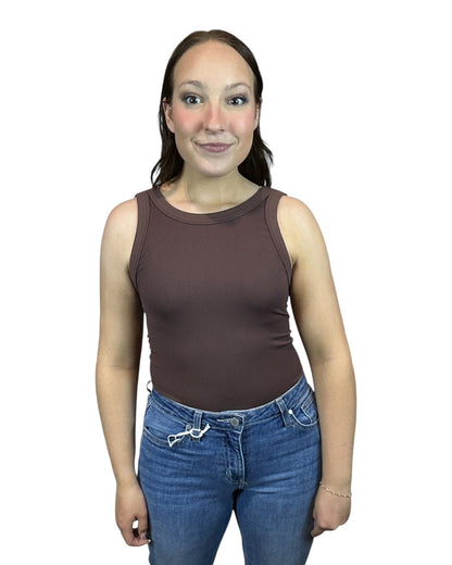 Everyday Reversible Tank - Dark Brown