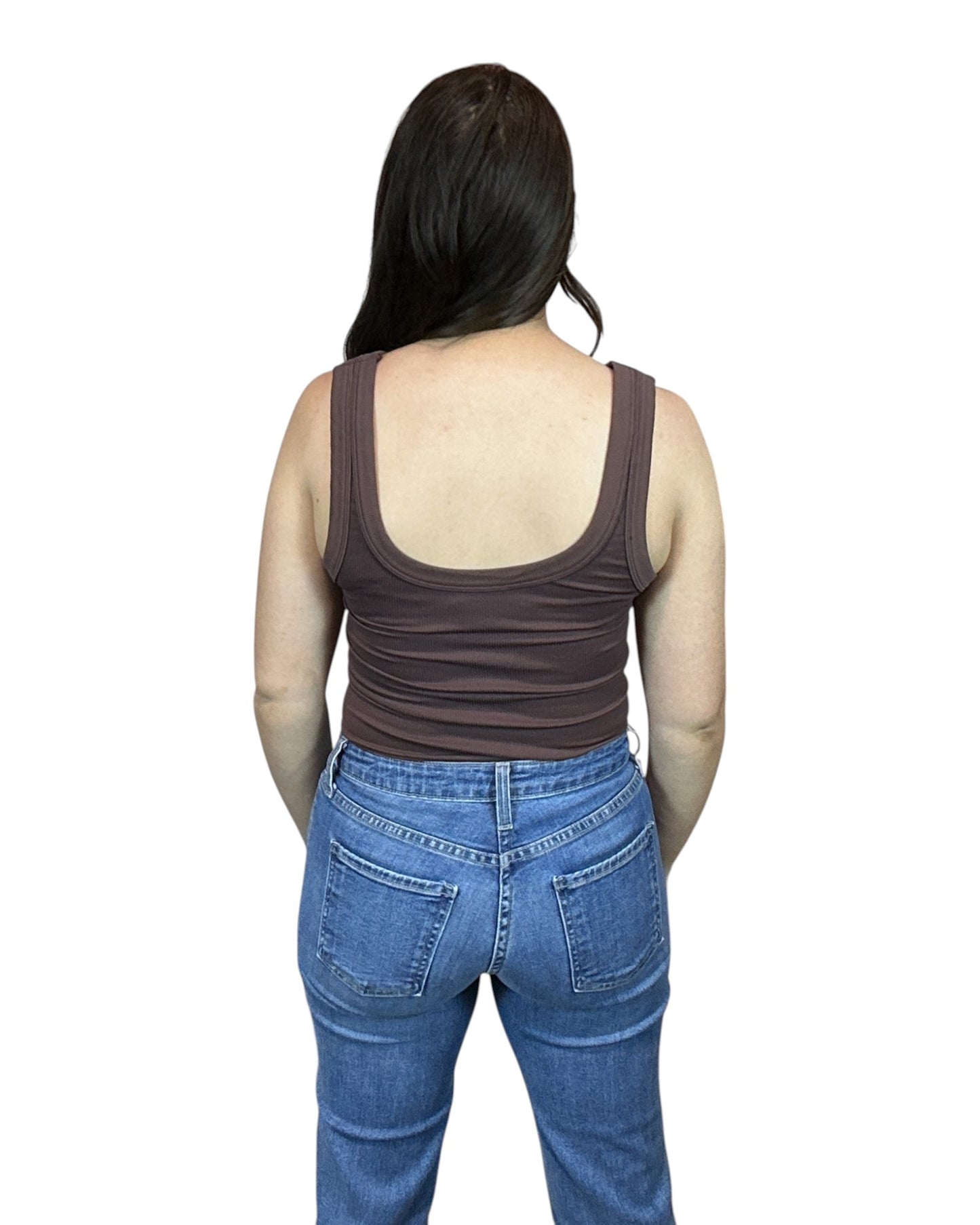 Everyday Reversible Tank - Dark Brown