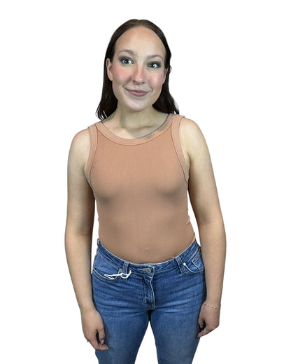 Everyday Reversible Tank - Mocha