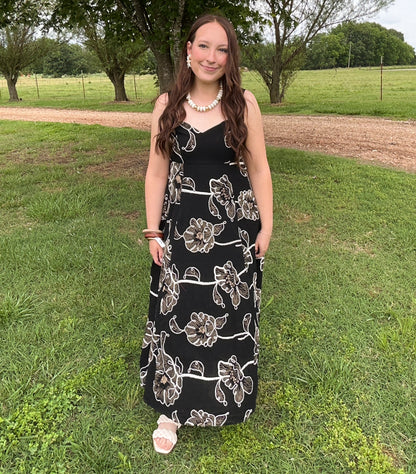The Secret Garden Midi Dress