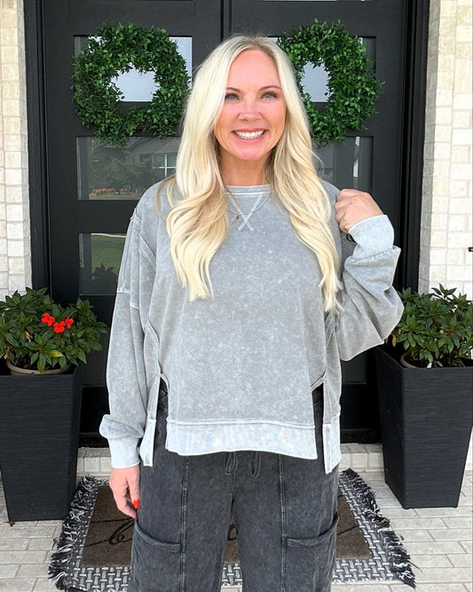 Ashwood Glow Pullover - Stone