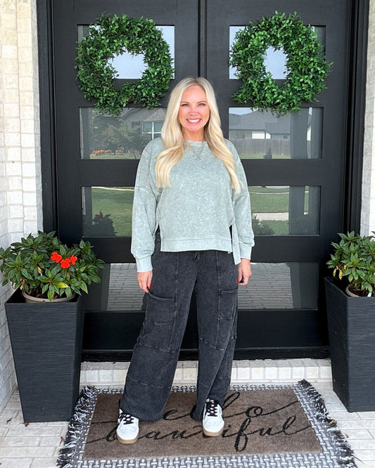 Ashwood Glow Pullover - Sage
