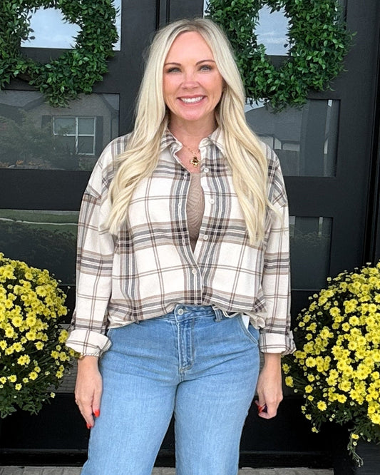 Vanilla Bean Plaid Shirt