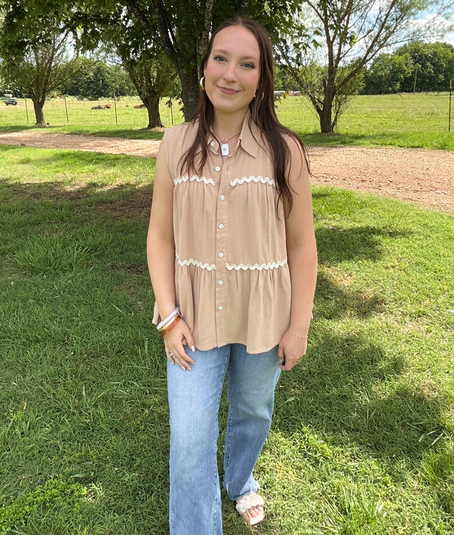Wren Tiered Blouse