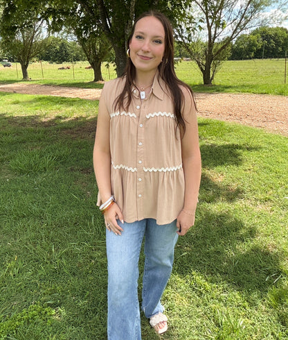 Wren Tiered Blouse