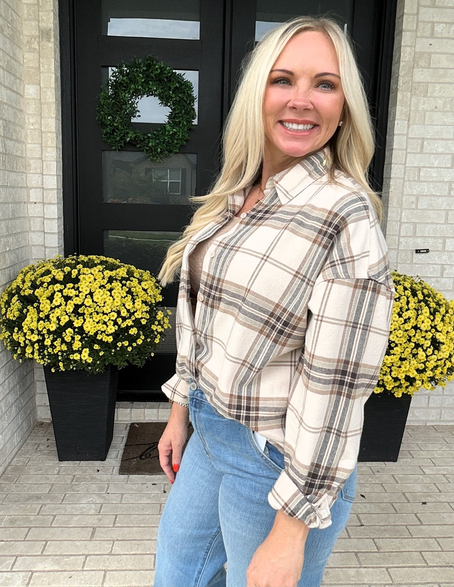 Vanilla Bean Plaid Shirt