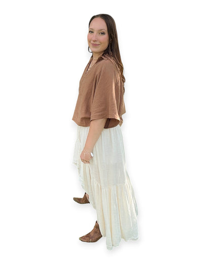 The Luxe Linen Top