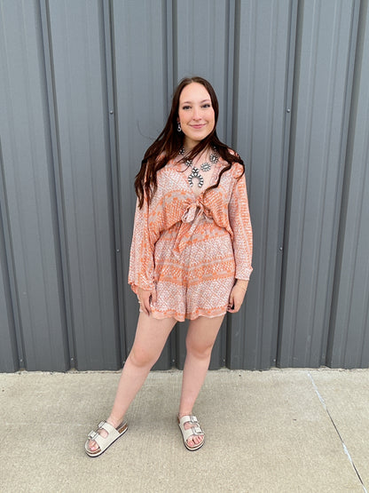 Sunset Escape Romper