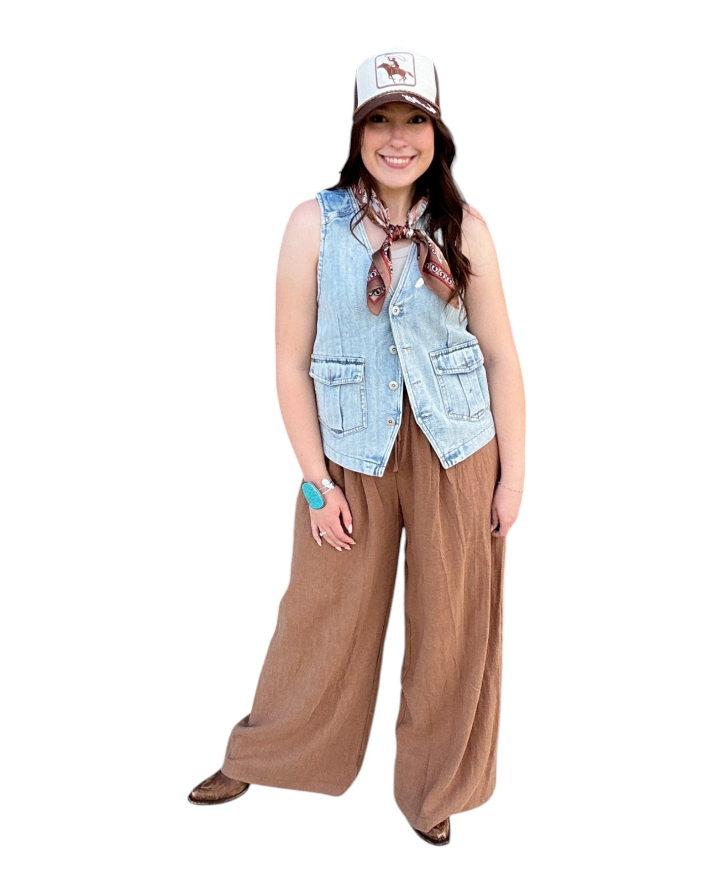 Utility Denim Vest