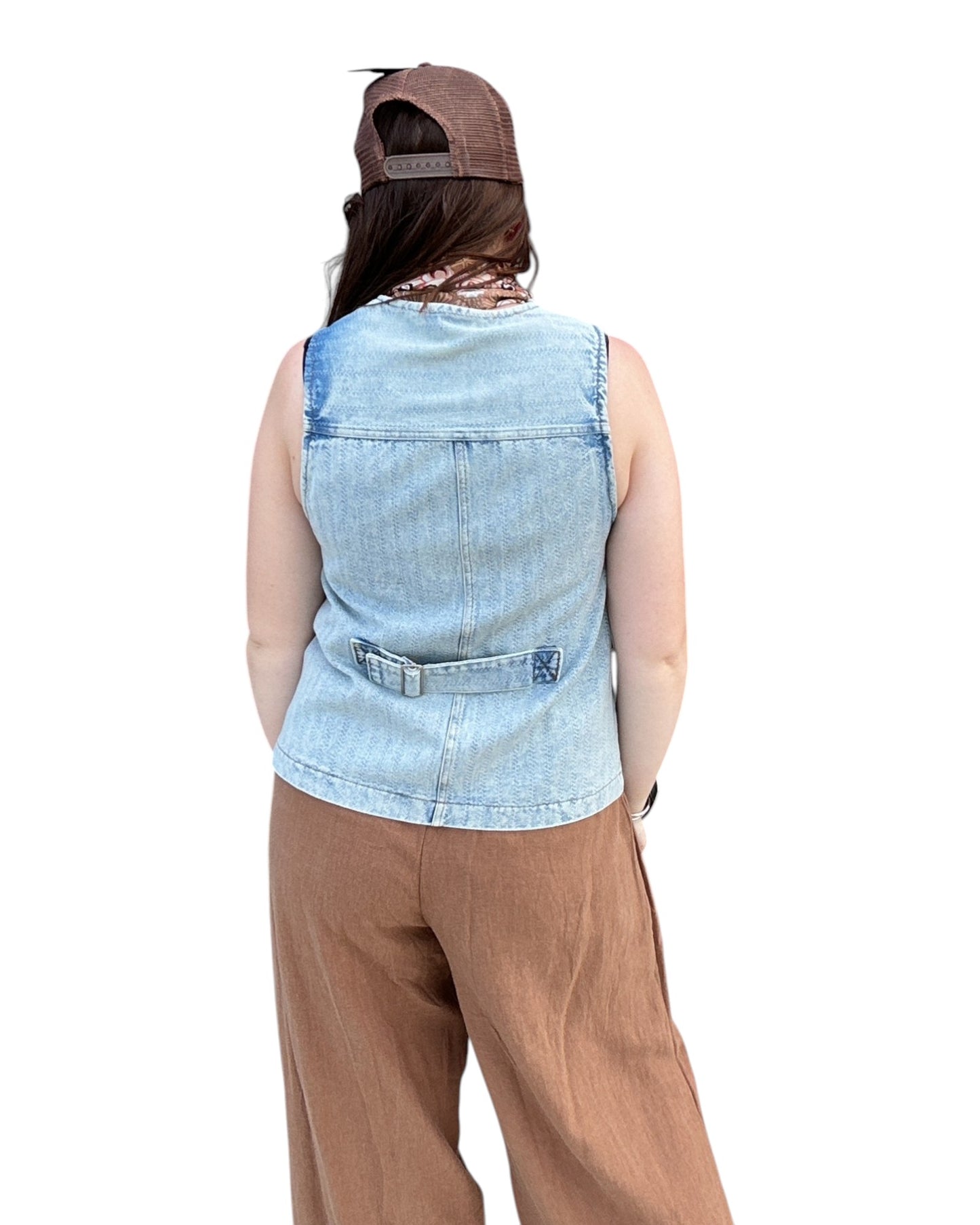 Utility Denim Vest
