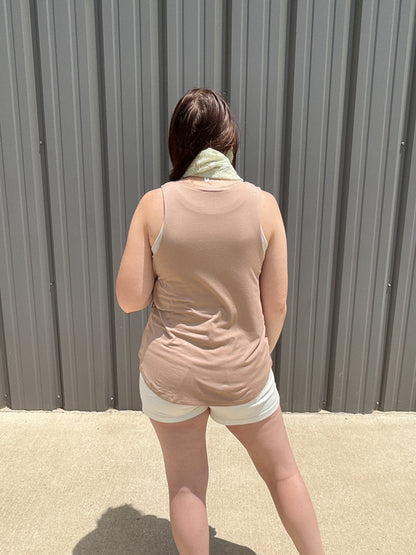 Simply Soft Tank - Taupe