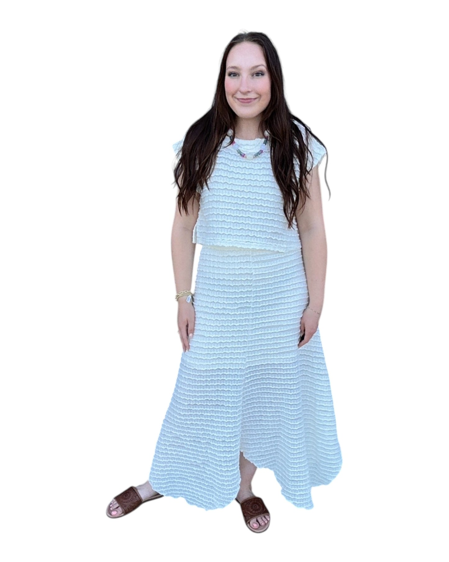 Handkerchief Midi Skirt
