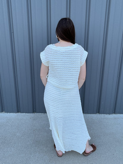 Handkerchief Midi Skirt