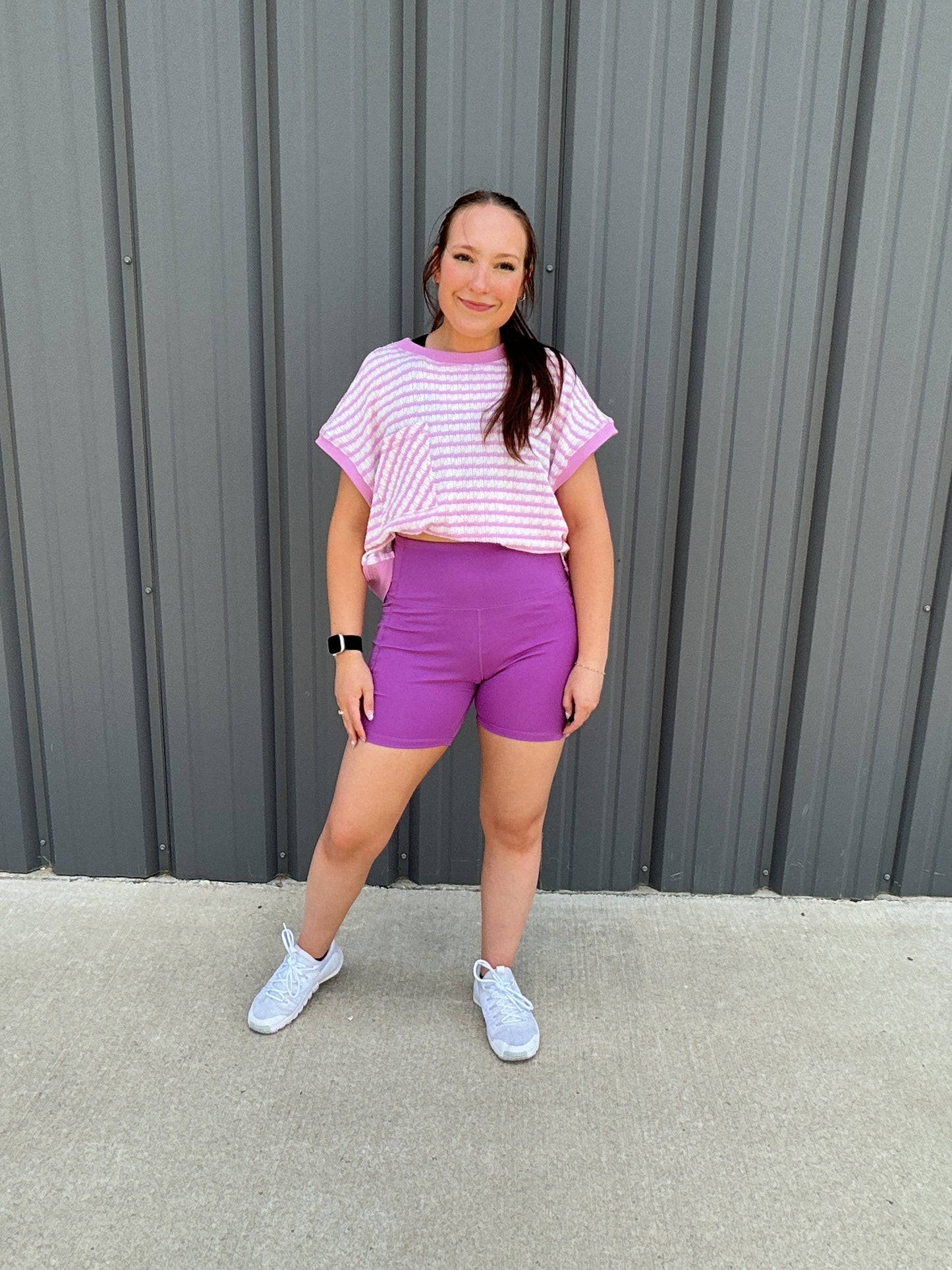 Studio Pocket Shorts - Purple