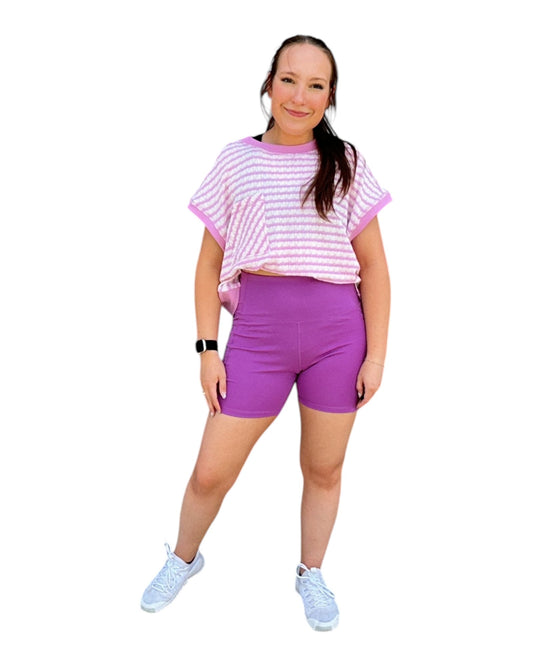 Studio Pocket Shorts - Purple