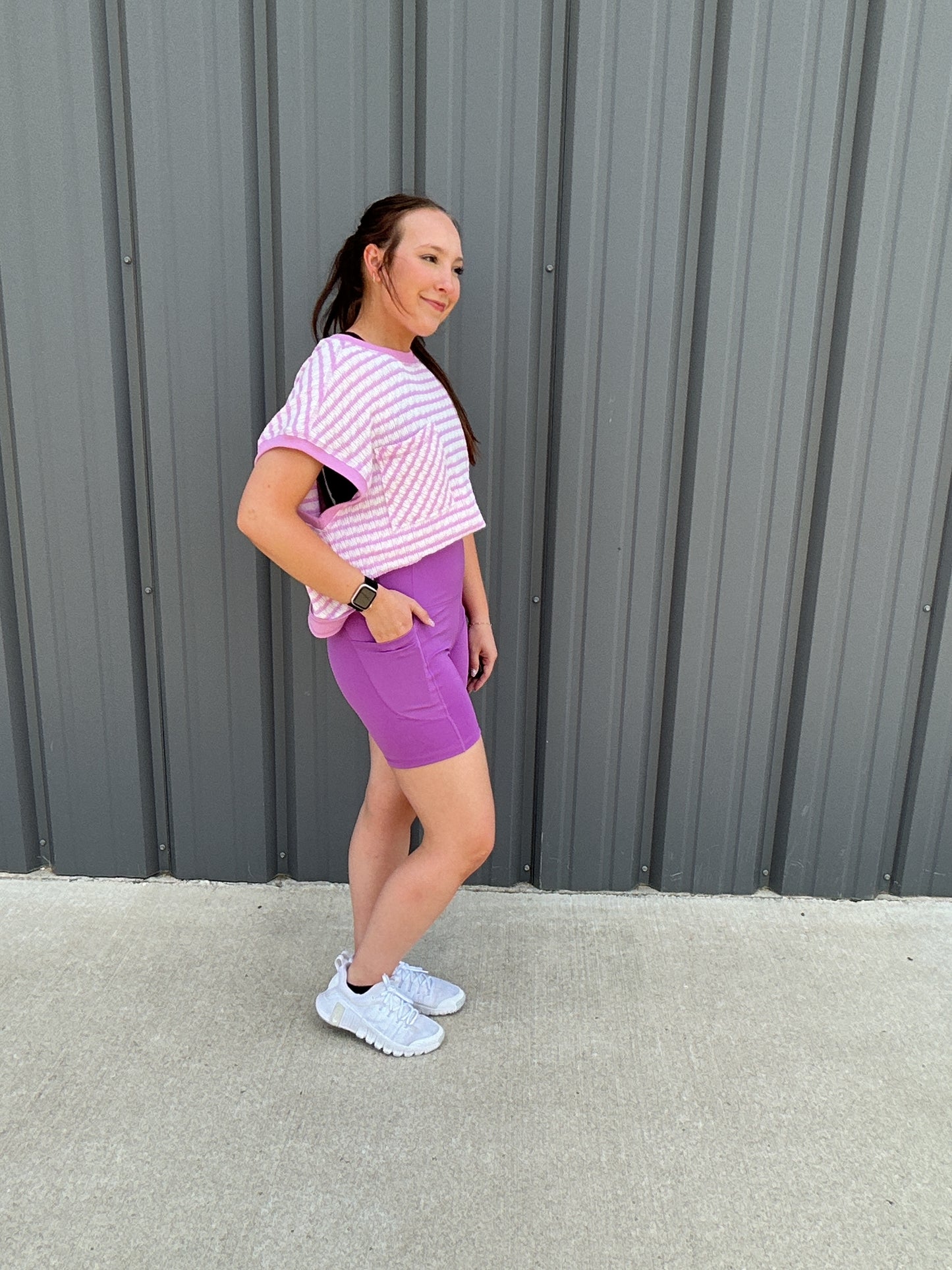 Studio Pocket Shorts - Purple
