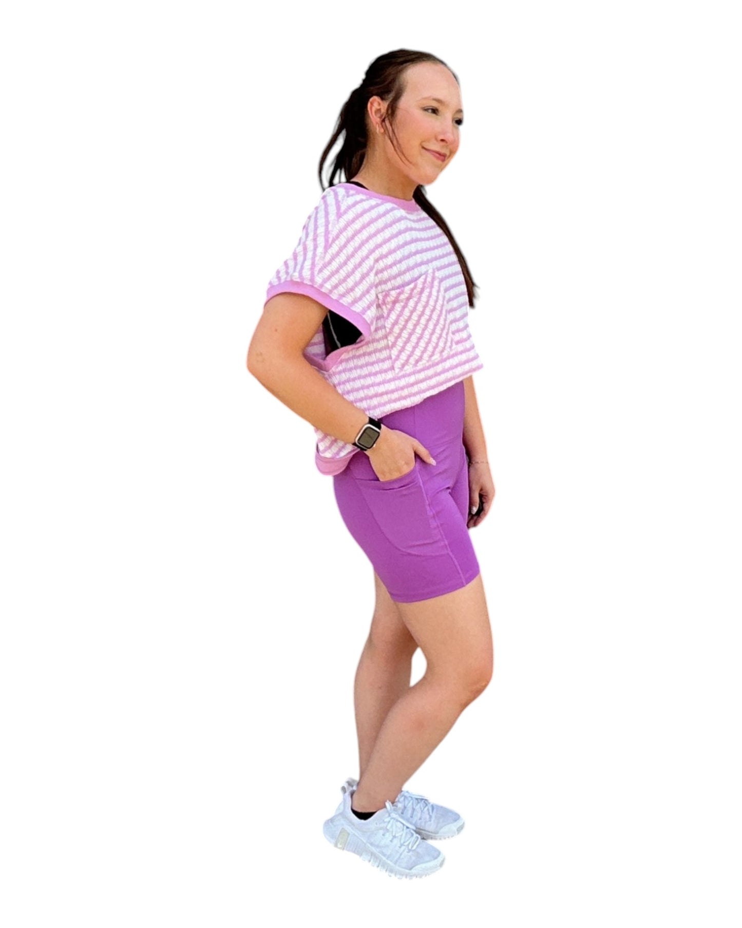 Studio Pocket Shorts - Purple