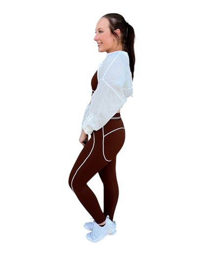 Courtside Active Set - Brown