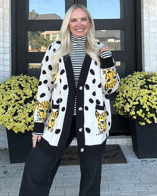 Cheetahlicious Cardigan