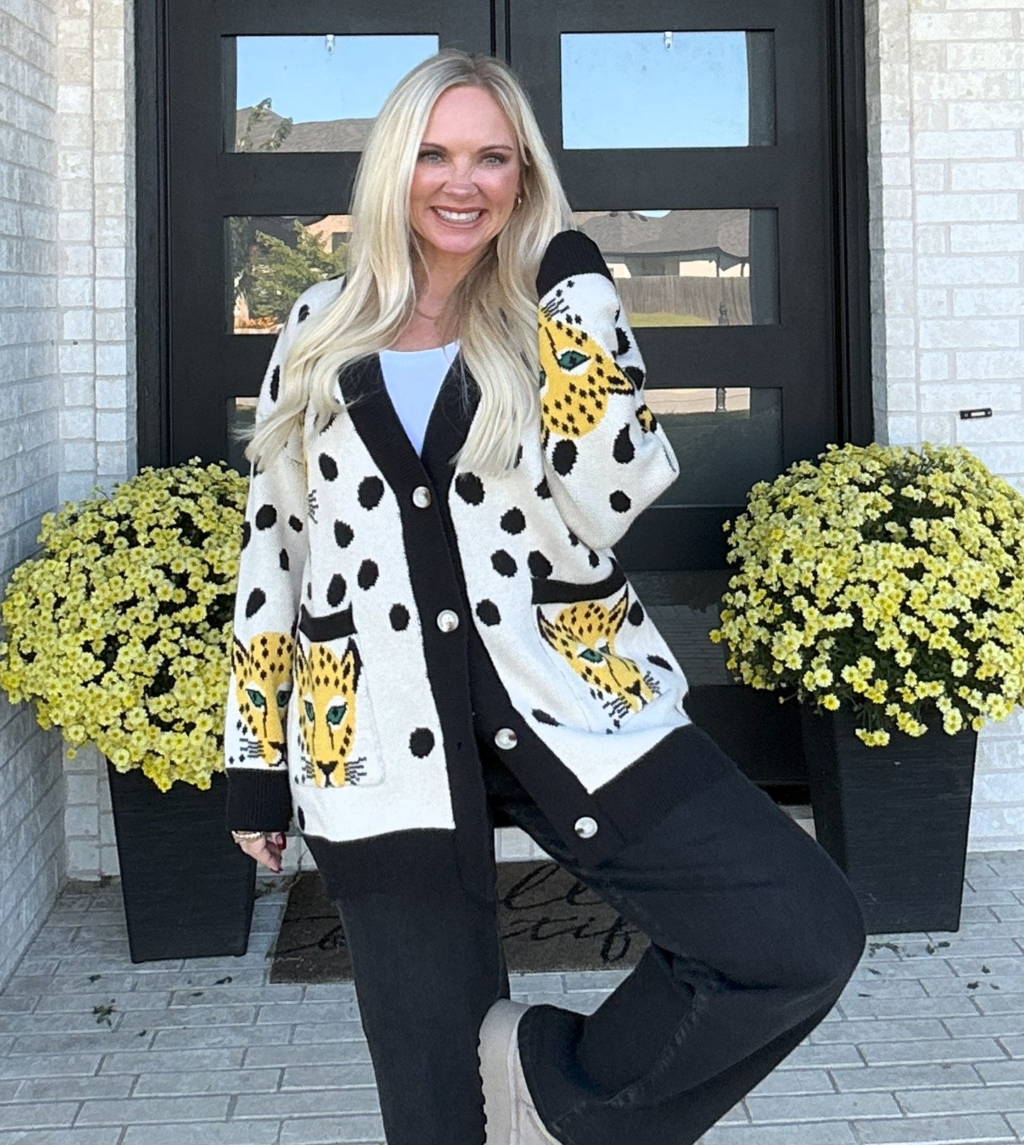 Cheetahlicious Cardigan